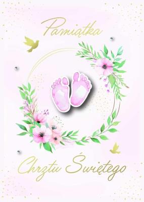 Opakowanie Karnet Chrzest
