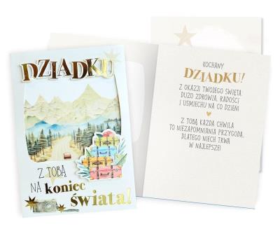 Opakowanie Karnet Dziadek