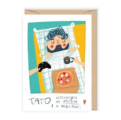 Opakowanie Karnet Dzień Ojca