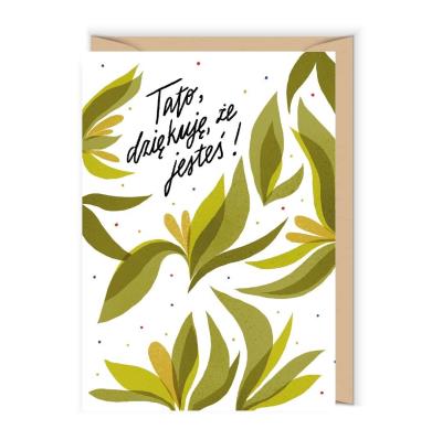 Opakowanie Karnet Dzień Ojca