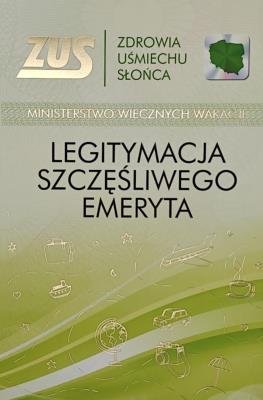 Opakowanie Karnet Emerytura