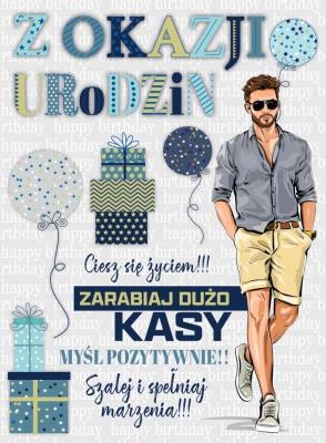 Opakowanie Karnet Grande Urodziny