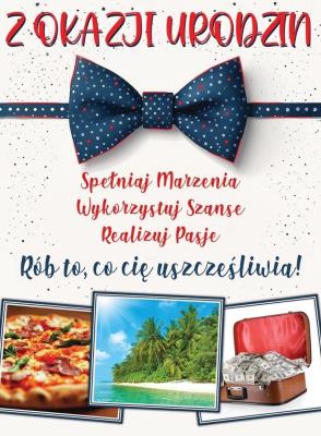 Opakowanie Karnet Grande Urodziny