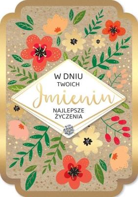 Opakowanie Karnet Imieniny