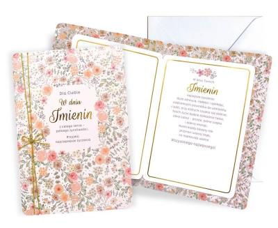Opakowanie Karnet Imieniny
