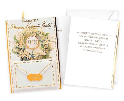 Opakowanie Karnet Komunia