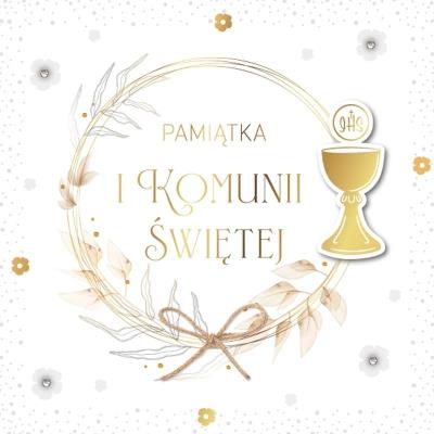 Opakowanie Karnet komunia