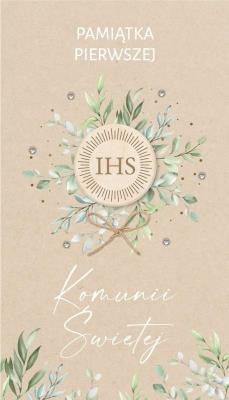 Opakowanie Karnet Komunia