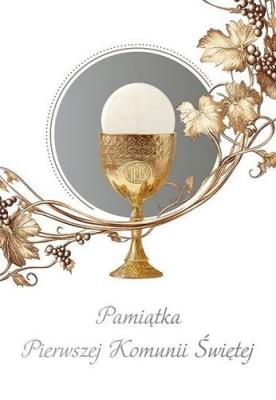 Opakowanie Karnet Komunia