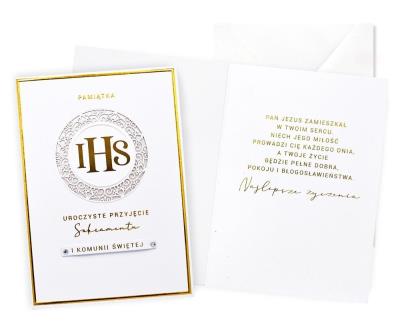 Opakowanie Karnet Komunia