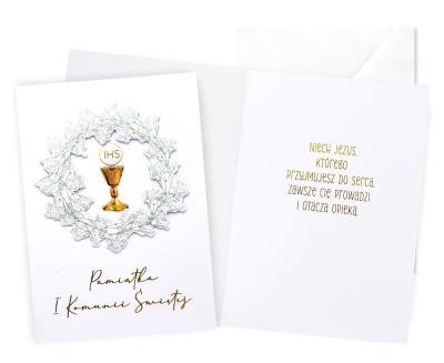 Opakowanie Karnet Komunia