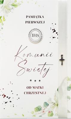 Opakowanie Karnet Komunia Matka chrzestna LUX-55