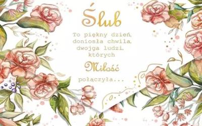 Opakowanie Karnet koperta A5 Ślub Koty