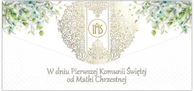 Opakowanie Karnet-koperta DL Pamiątka I Komunii