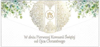 Opakowanie Karnet-koperta DL Pamiątka I Komunii
