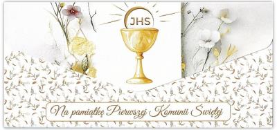 Opakowanie Karnet-koperta DL Pamiątka I Komunii