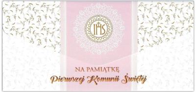 Opakowanie Karnet-koperta DL Pamiątka I Komunii