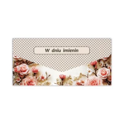 Karnet-koperta Imieminy. Wydawca: Trend. SmakLiter.pl Opakowanie Karnet-koperta Imieminy