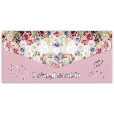 Karnet-koperta W dniu urodzin. Wydawca: Trend. SmakLiter.pl Opakowanie Karnet-koperta W dniu urodzin