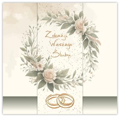 Opakowanie Karnet KW Premium ślub