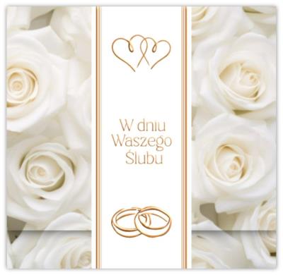 Opakowanie Karnet KW Premium ślub