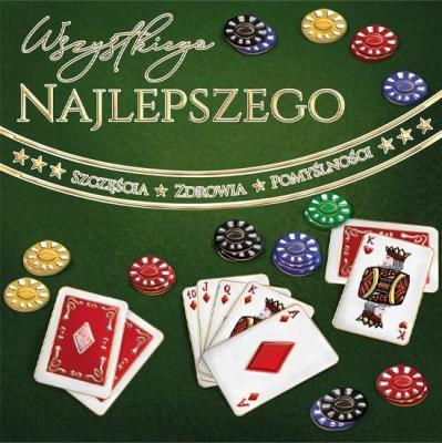 Opakowanie Karnet KW Urodziny - Poker