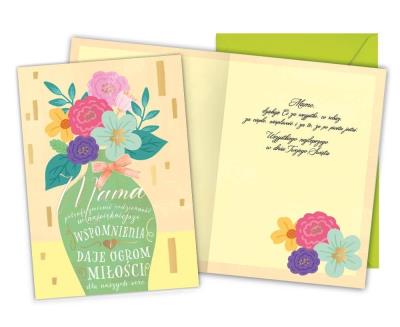 Opakowanie Karnet Mama