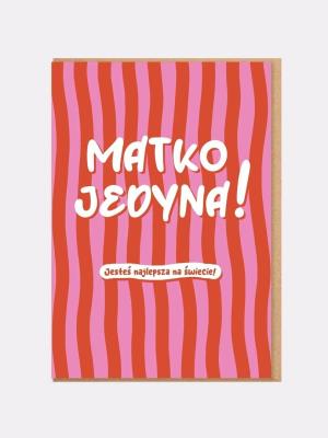 Opakowanie Karnet Matko Jedyna