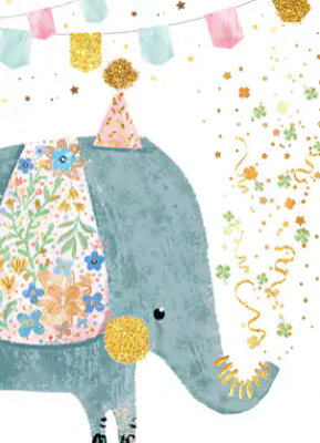 Opakowanie Karnet mini B8 Słonik