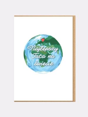 Opakowanie Karnet Najlepszy Tata na Świecie