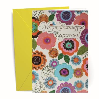 Karnet okolicznościowy. Wydawca: Kalpol. SmakLiter.pl Opakowanie Karnet okolicznościowy