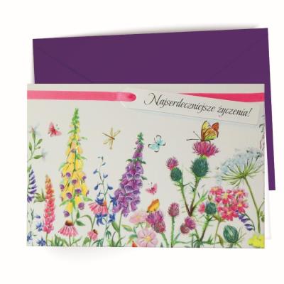 Karnet okolicznościowy. Wydawca: Kalpol. SmakLiter.pl Opakowanie Karnet okolicznościowy