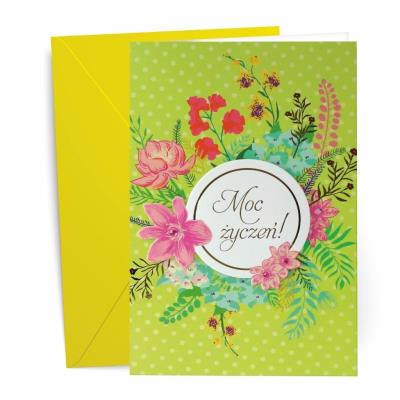 Karnet okolicznościowy. Wydawca: Kalpol. SmakLiter.pl Opakowanie Karnet okolicznościowy