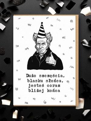 Opakowanie Karnet okolicznościowy Shopenhauer