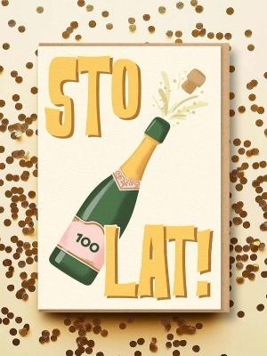 Opakowanie Karnet okolicznościowy Sto lat