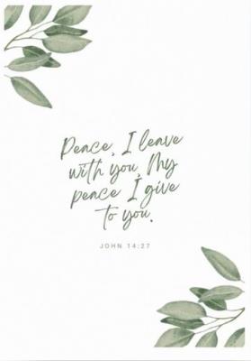 Opakowanie Karnet - Peace