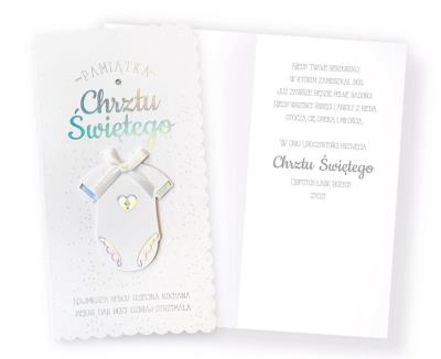 Opakowanie Karnet PM-223 Chrzest