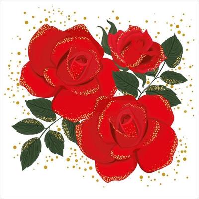 Opakowanie Karnet pop-up - Roses