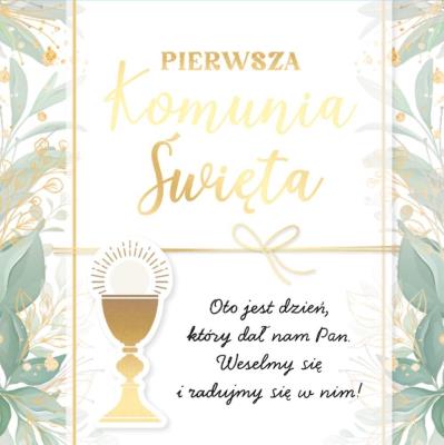 Opakowanie Karnet Primus Komunia