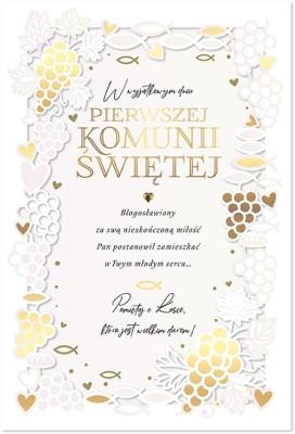 Opakowanie Karnet Primus Komunia