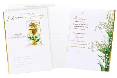 Opakowanie Karnet Primus Komunia