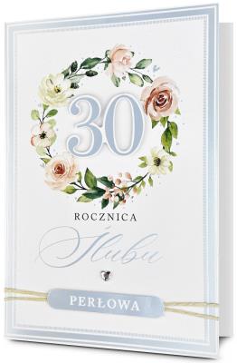 Opakowanie Karnet Rocznica ślubu 30