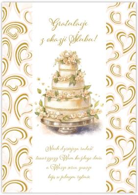 Opakowanie Karnet Silver ślub