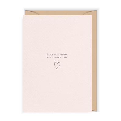Opakowanie Karnet Ślub
