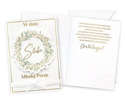 Opakowanie Karnet Ślub