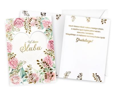 Opakowanie Karnet Ślub