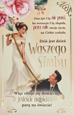 Opakowanie Karnet Ślub