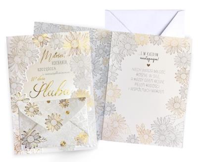 Opakowanie Karnet Ślub koperta