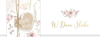 Karnet Ślub KP-258. Wydawca: Armin Style. SmakLiter.pl Opakowanie Karnet Ślub KP-258