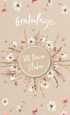 Karnet Ślub KP-277. Wydawca: Armin Style. SmakLiter.pl Opakowanie Karnet Ślub KP-277